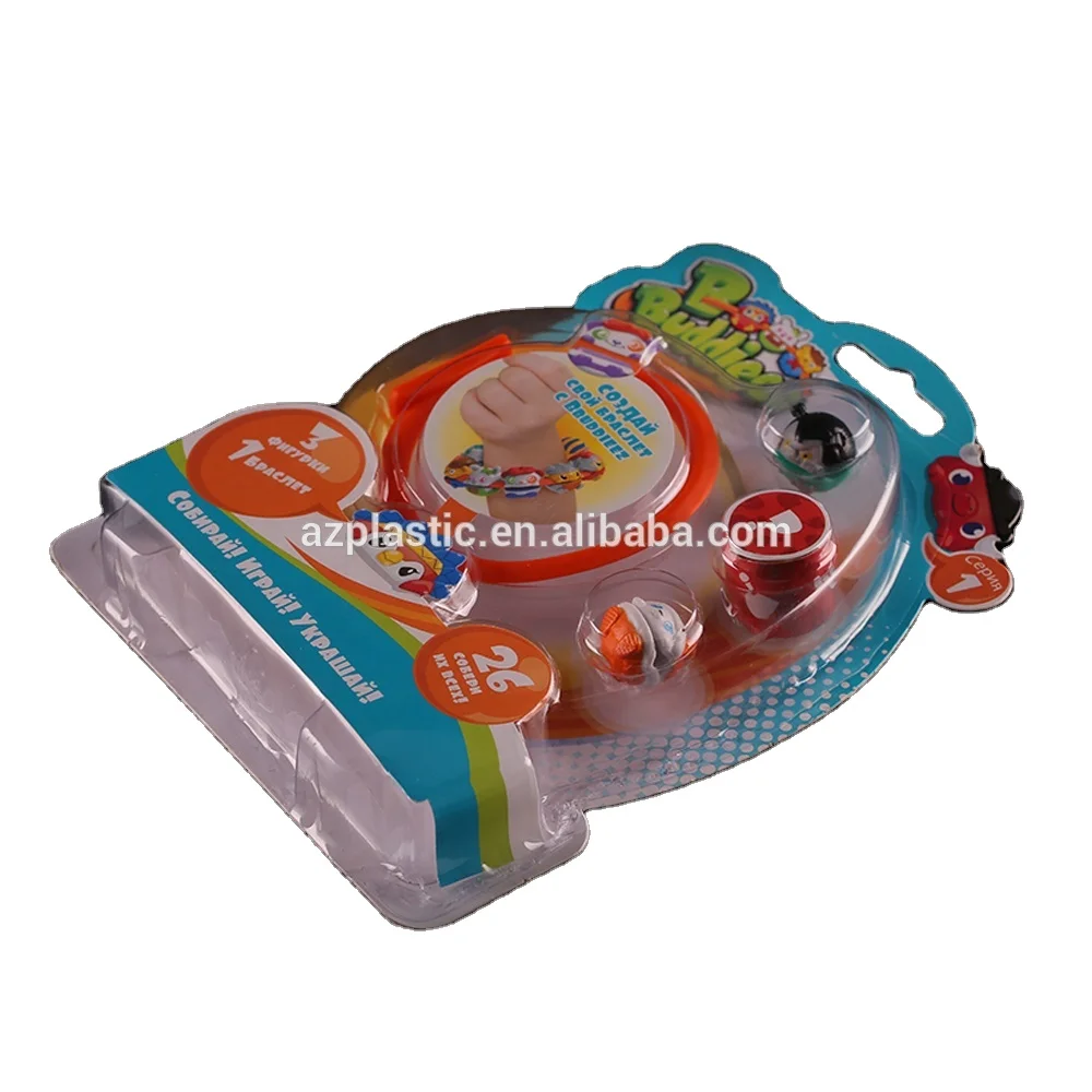 Clear Custom Blister Pvc Packaging Box Blister Package With Paper Cardboard For Toy