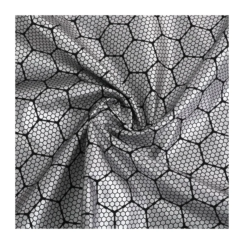 wholesale thermal insulation conductive graphene pu leather fabric uesd for garment lining