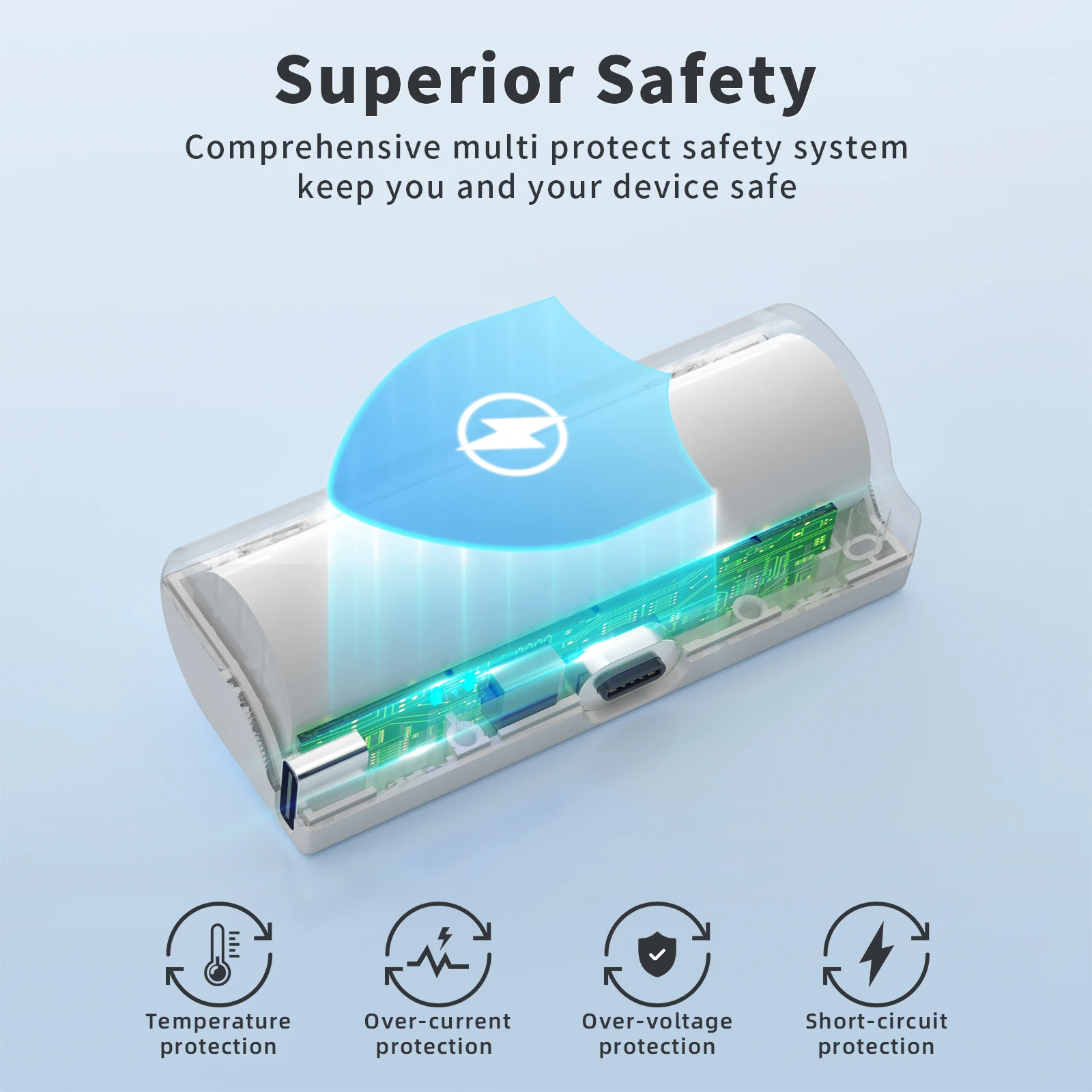 Top selling products 2023 15W fast charging Portable power supply Mobile phone power bank For iPhone