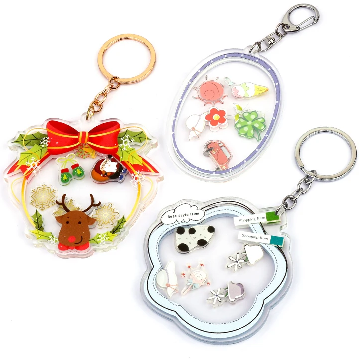 Bomaijie Customized Promotional Gift Personalized Creative Design Acrylic Liquid Shaker