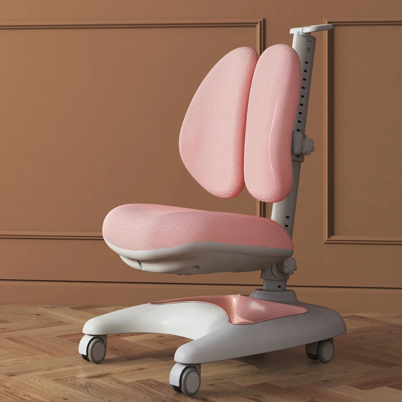 Kids chair easy adjustment double back  growing chair for kids study  perfect support learning chair