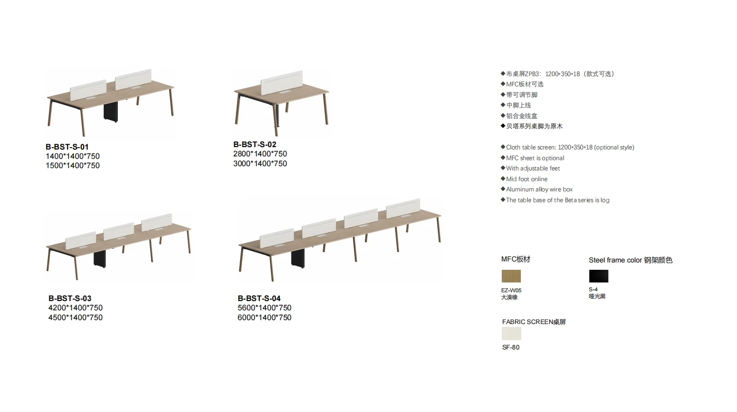 2024 NEW design director executive luxury executive desk office table