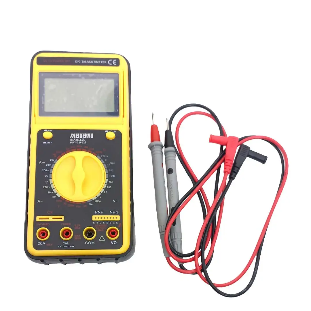 Высокоточный цифровой мультиметр с ЖК-дисплеем по низкой цене