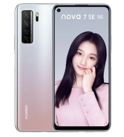 
Huawei nova 7 SE 8GB 128GB 6.5 inch 5G mobile phone 5G JER-AN10, 64MP Camera 8GB+256GB China Version Face ID 5g Mobile Phones 
