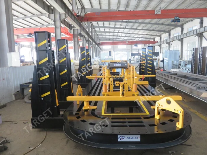 Truck chassis straightener auto frame machine truck repair puller Frame machine for heavy truck bench