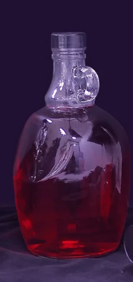 250ML 500ML 1000ML 2000ML california bottle  wine sealed small mouth big capacity bottle with handle