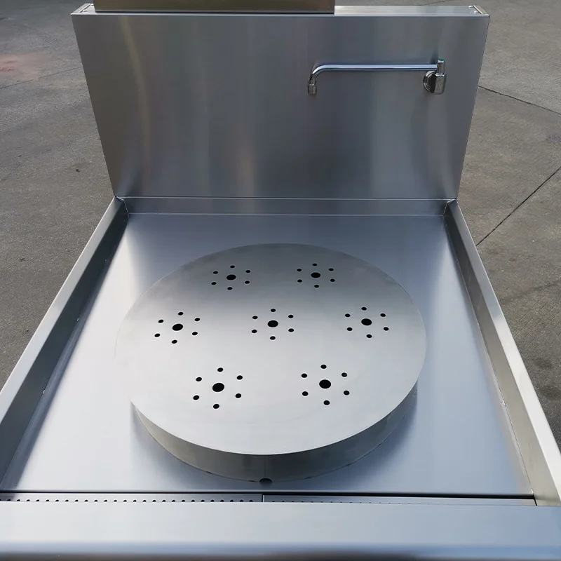 Commercial Dim Sum Steamer Stainless Steel  Gas Steamer Gas Single Burner Steamer Chinese Cooking Stove For Restaurant