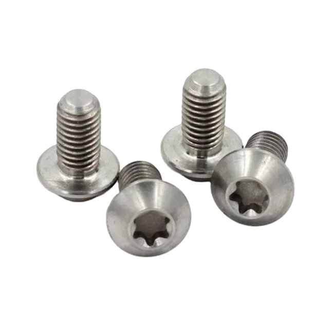 ISO7380 M5X10mm Titanium Bolts Screw Torx Bicycle Avid Disc Rotor