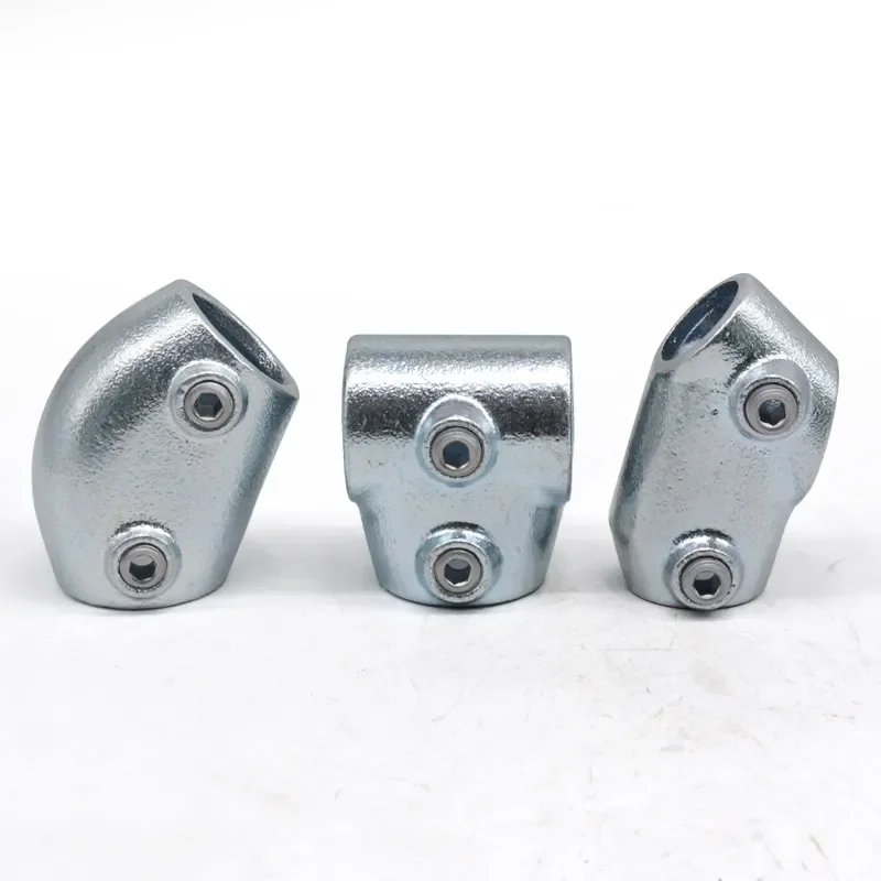 Hot-dip Galvanized Double Galvanized Key Clamp Adjustable Tee 30° - 60°