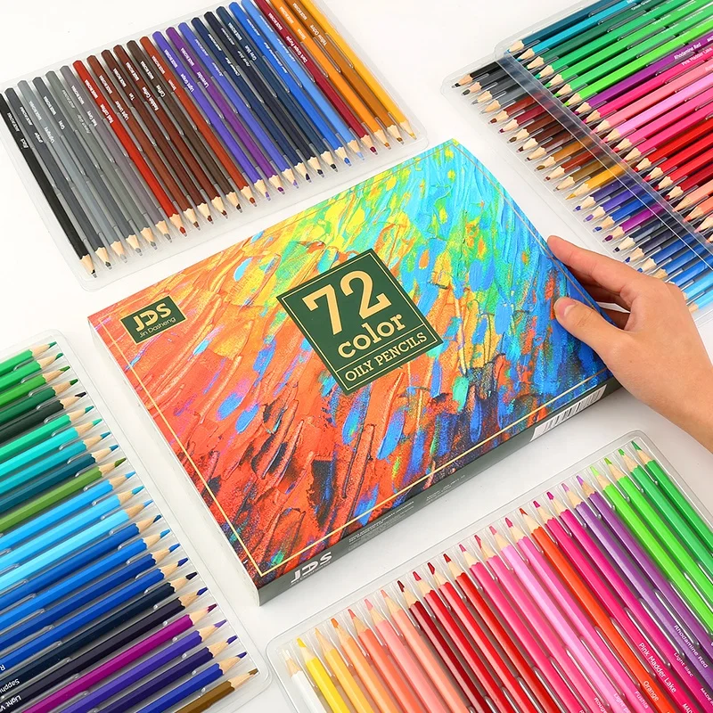 Цветные карандаши для рисования 48 72 96 120 цветов