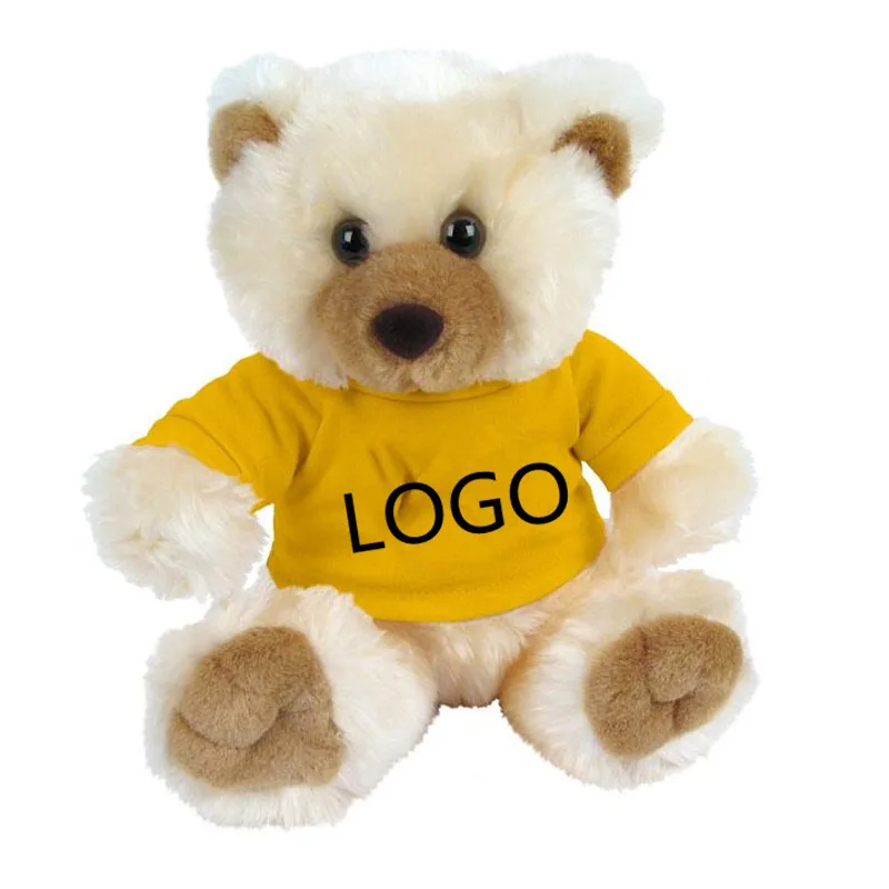 Wholesale Low Moq Custom Logo Personalized Logo teddy Custom cute Plush teddy bear for kids