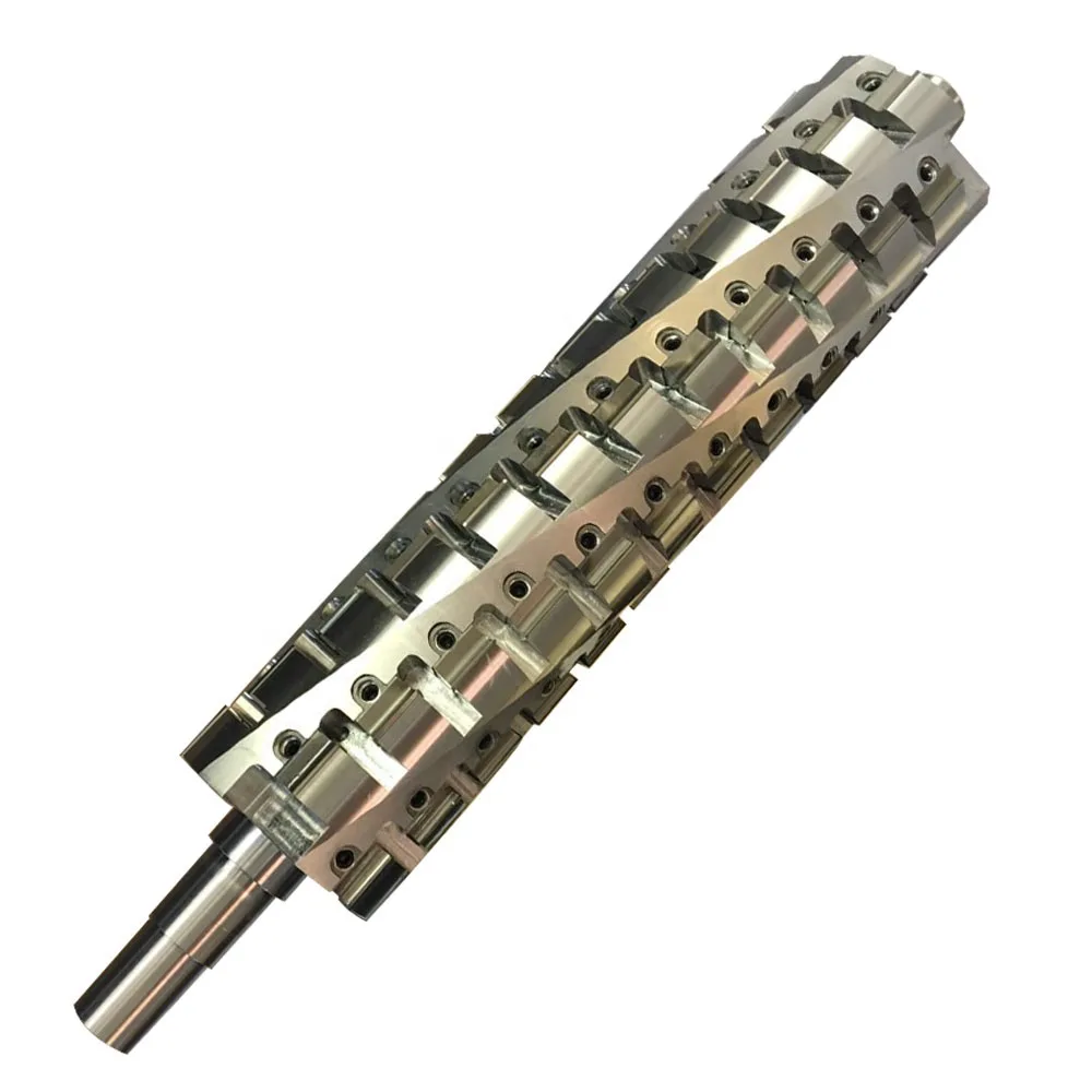 Helicoidal вал строгальный станок Винтовая фреза головка Hss строгальный станок лезвие режущая головка для деревянных строгальных станков