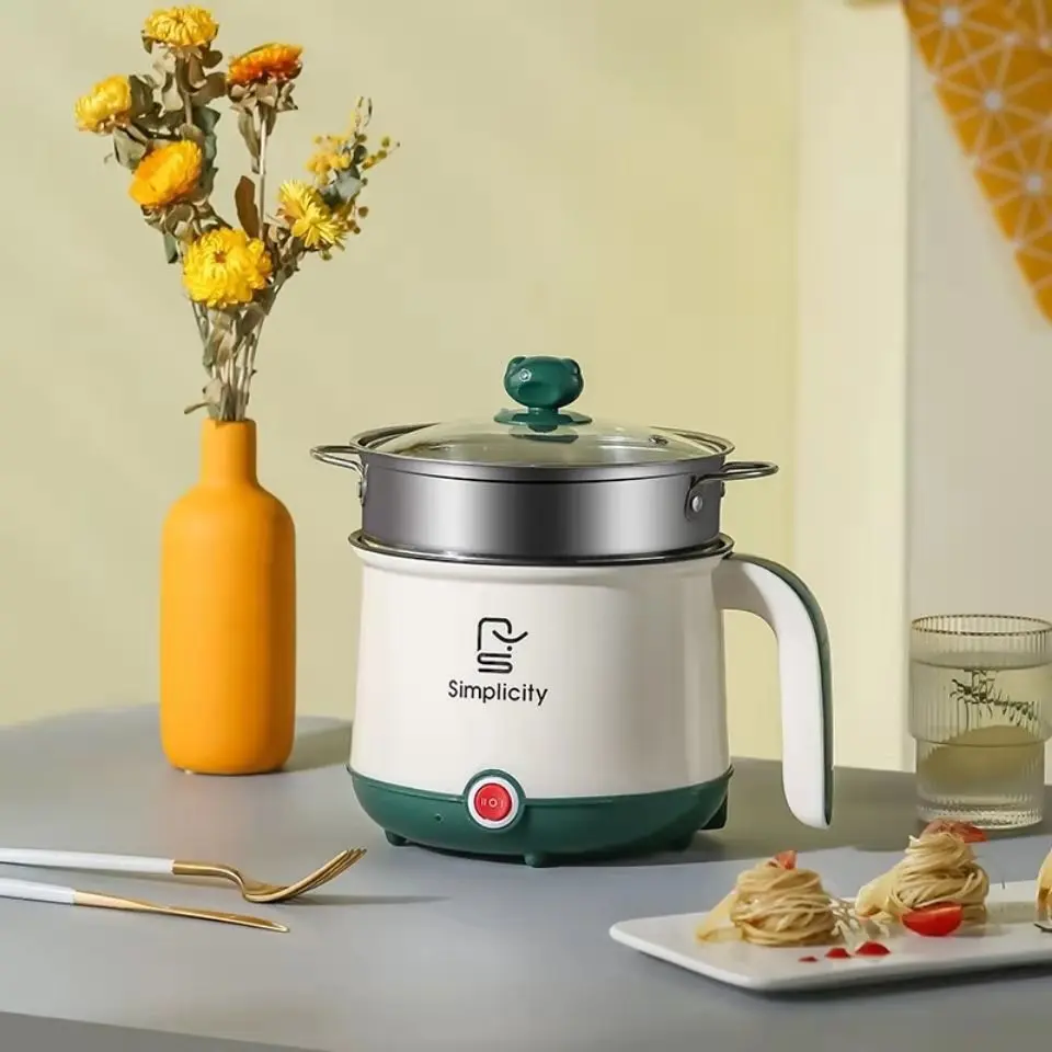 Green color OEM health children slow cooker small household kitchen