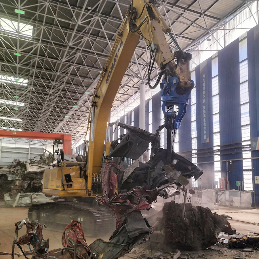 HOMIE 2023 High Quality Excavator Attachments Dismantled Hydraulic Car Shear For Scrap