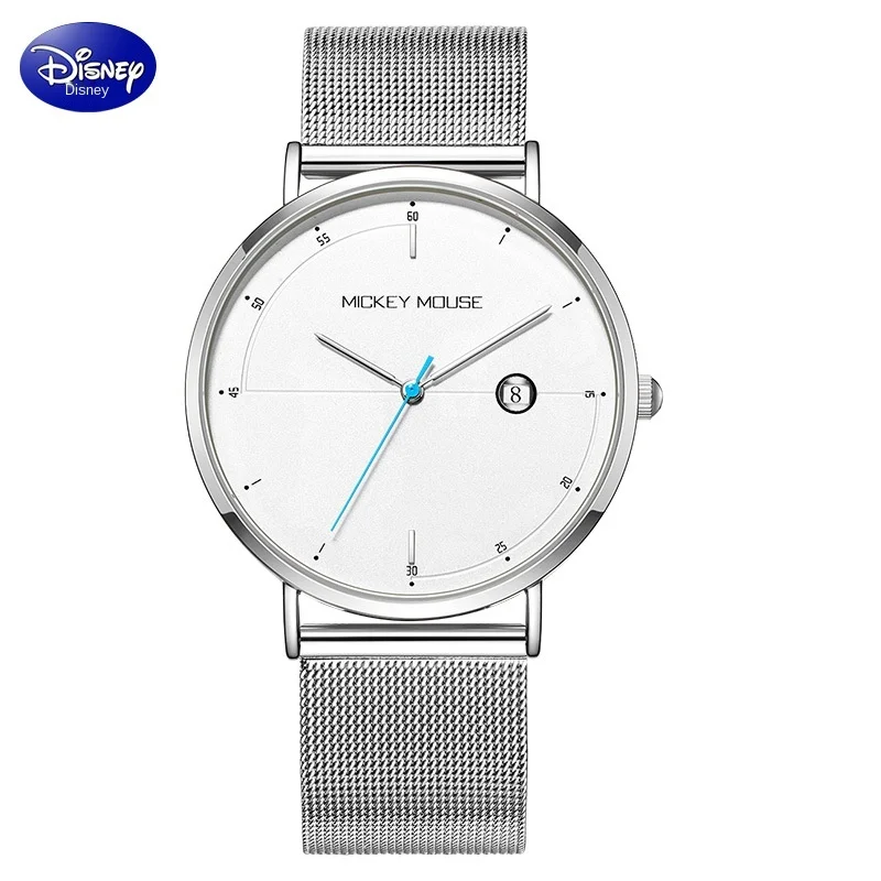 Amazon Disney Mickey mouse fashion popular waterproof with calender  boy student quartz watch