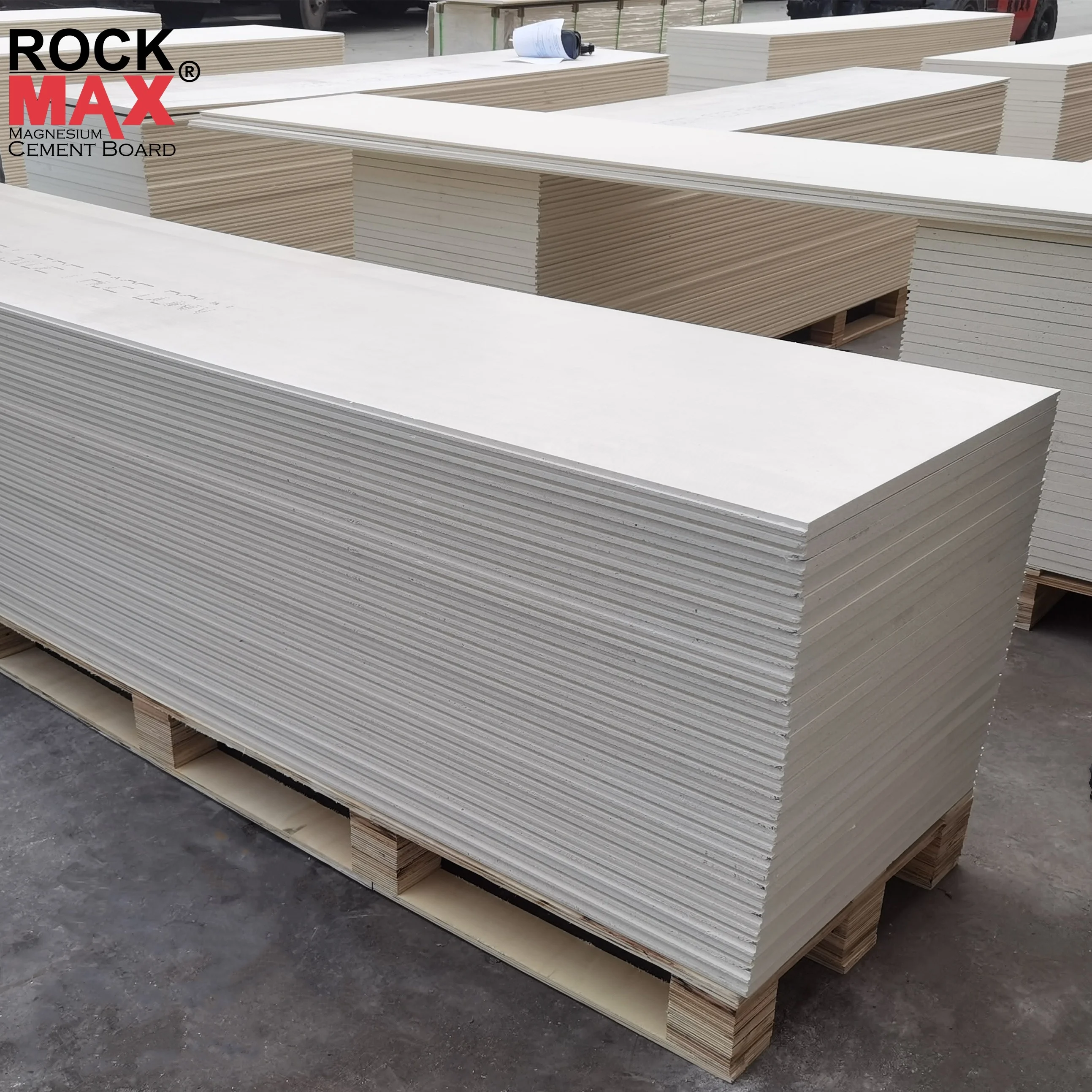 Fireproof sanded mgo subfloor with tongue and groove