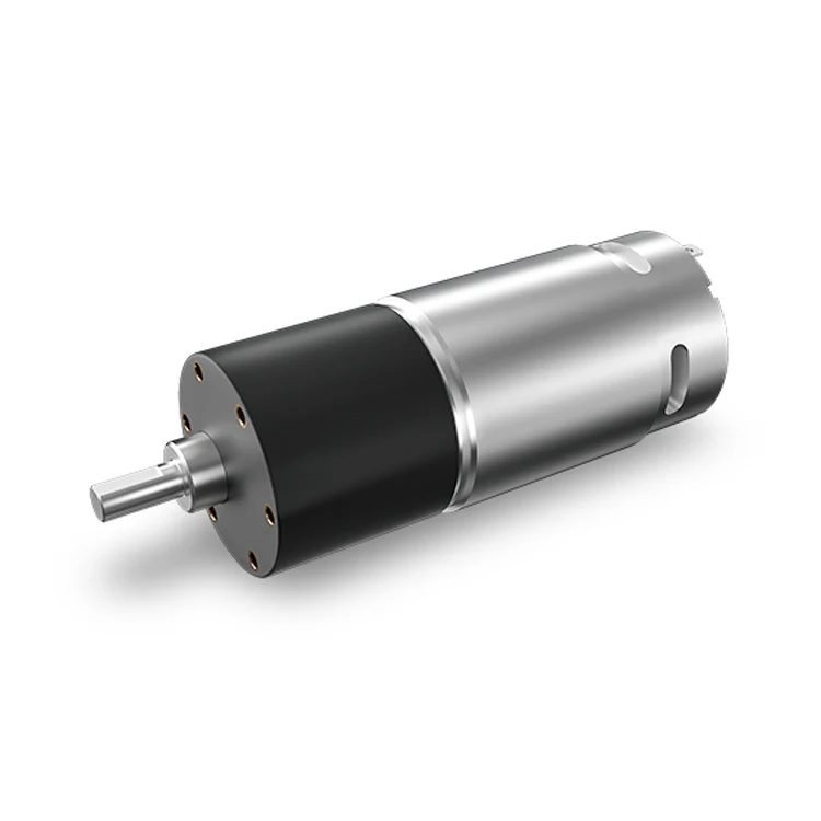 Zhaowei ZWMC037E 37mm 3V 12v 24v Low Rpm micro Spur Geabox DC Gear Motor for Electromechanical door lock