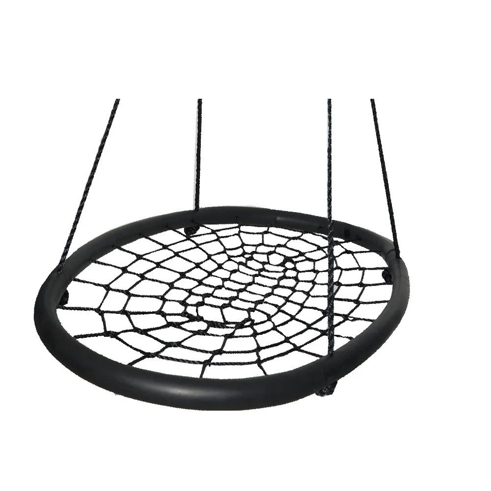 
Round outdoor rope garden commercial adult big fabric nest swing seat chair for sale 