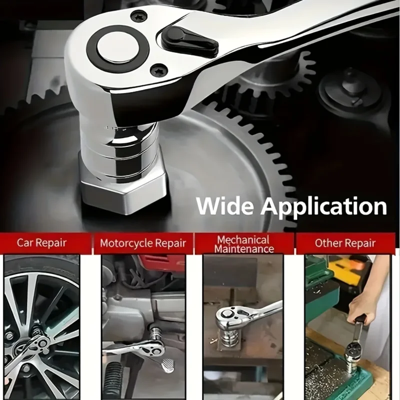 Набор ручных инструментов 46 шт. профессиональный механический набор для ремонта авто