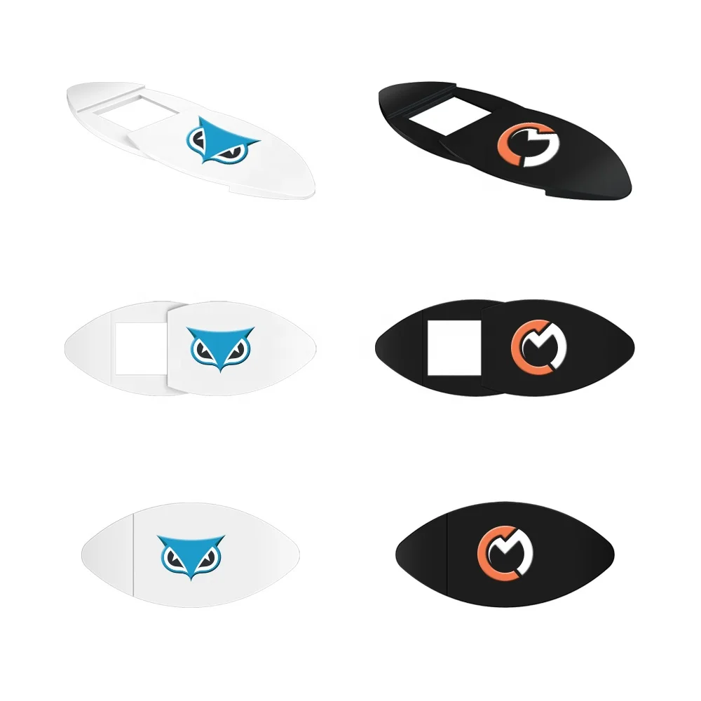 Promotion Plastic Webcam Privacy  Cover logo custom  sticker for laptop mobile phone