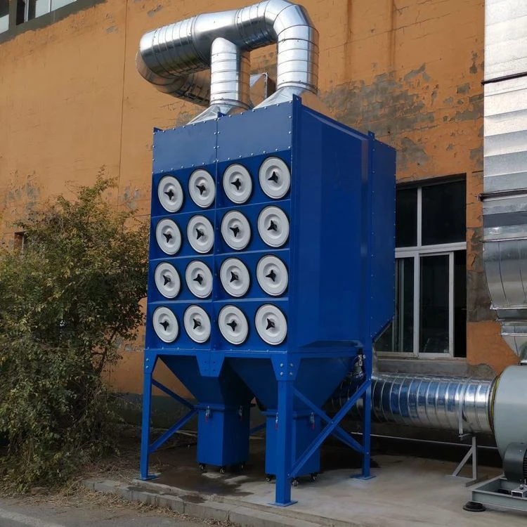 Industrial Milk or Metal Powder Clean Filter Drum Type Dust Removal Equipment