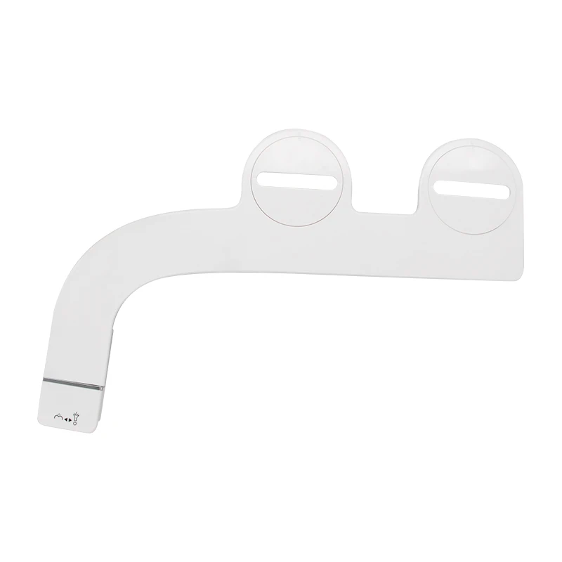 Classic Bidet Toilet Seat UK Attachment with Non-Electric Dual Nozzle Adjustable Pressure Easy Home Installation