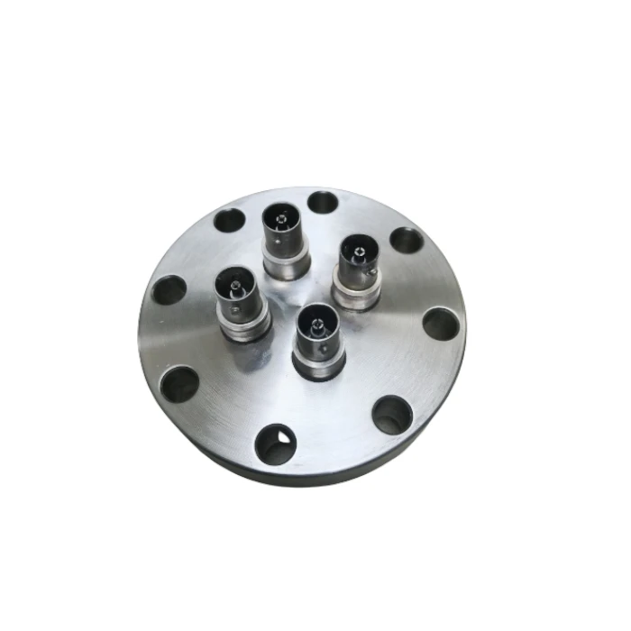 5KV 60A Copper One pin KF/CF 16 Flanged UHV Rated Vacuum Electrical Power Feedthrough