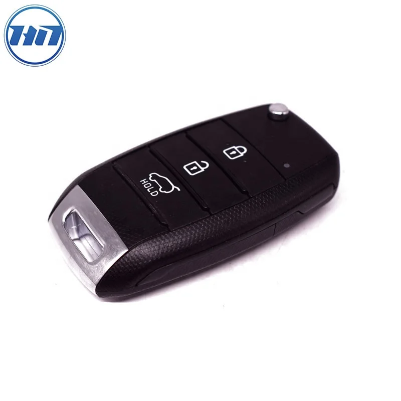 Original Flip Remote Key Fob 95430-H8600 For Stonic Rio 3 Buttons Folding Car Key Chip SYEC3TX1611 FSK 433MHz 4D60 chip