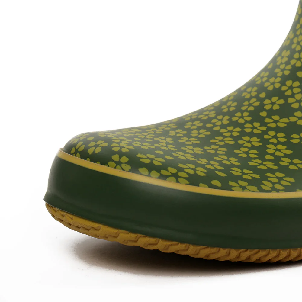LAPPS LOW MOQ Waterproof Rain Shoes Outdoor Garden EVA casual wellies boots Print rain gum boot
