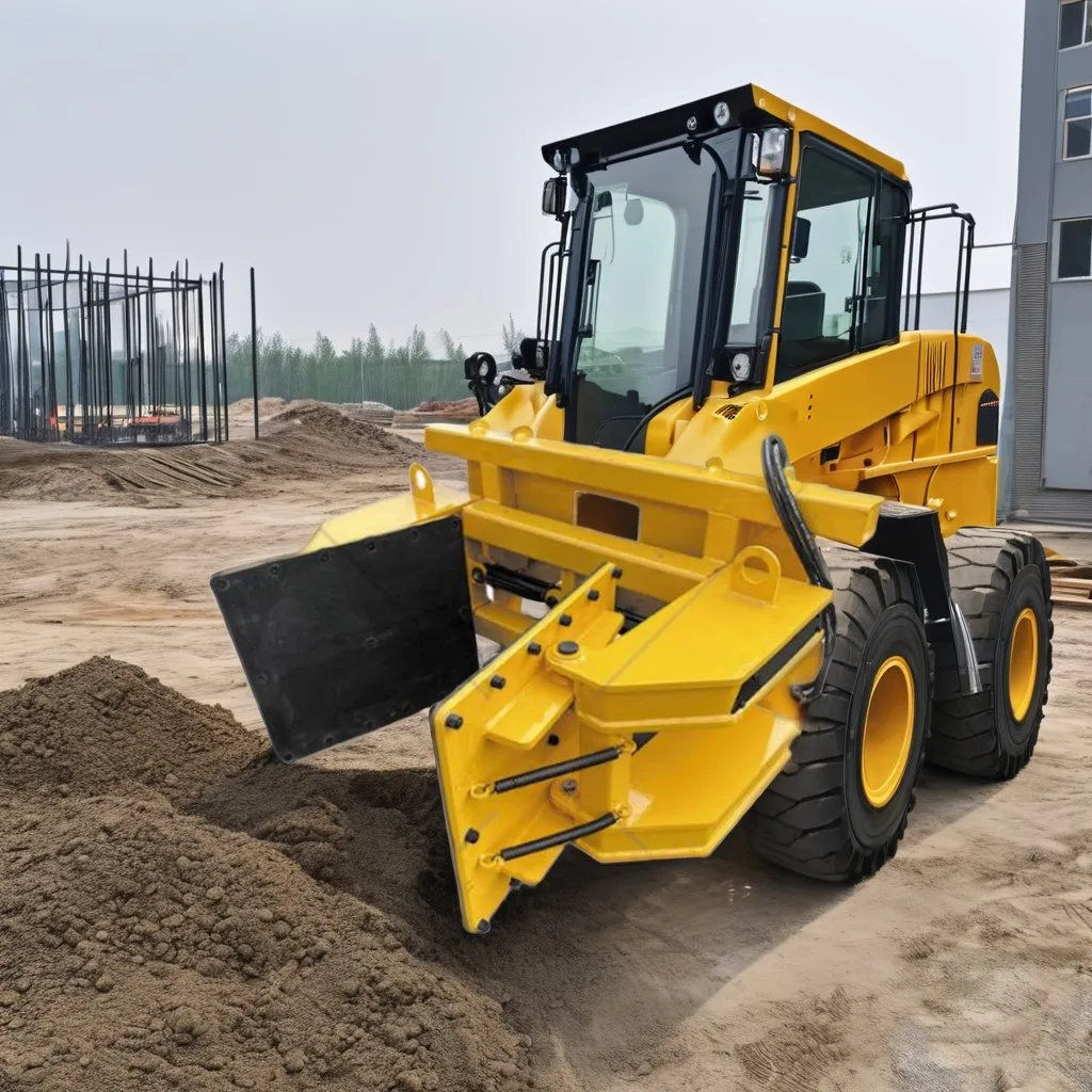 RSBM factory price construction machinery parts brick clamp for wheel loader