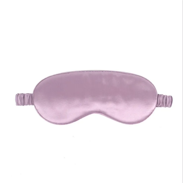 
 Шелковая маска для глаз, мягкая 100% чистая шелковая маска для сна из тутового шелкопряда, сглаживающая маска для сна  