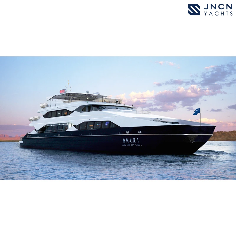 JNCN lead alloy Hull Material Custom Super Boat luxury Large high speed passenger boats ship