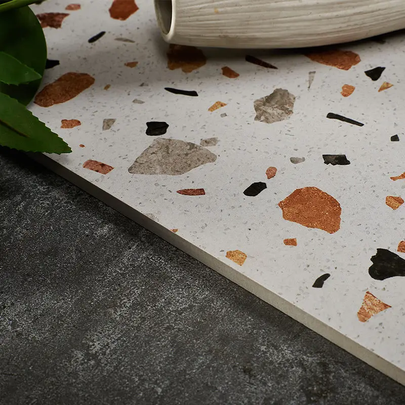 Дизайн плитки 600x600 мм Оптовая Продажа матовая глазурованная Настенная и напольная плитка терраццо