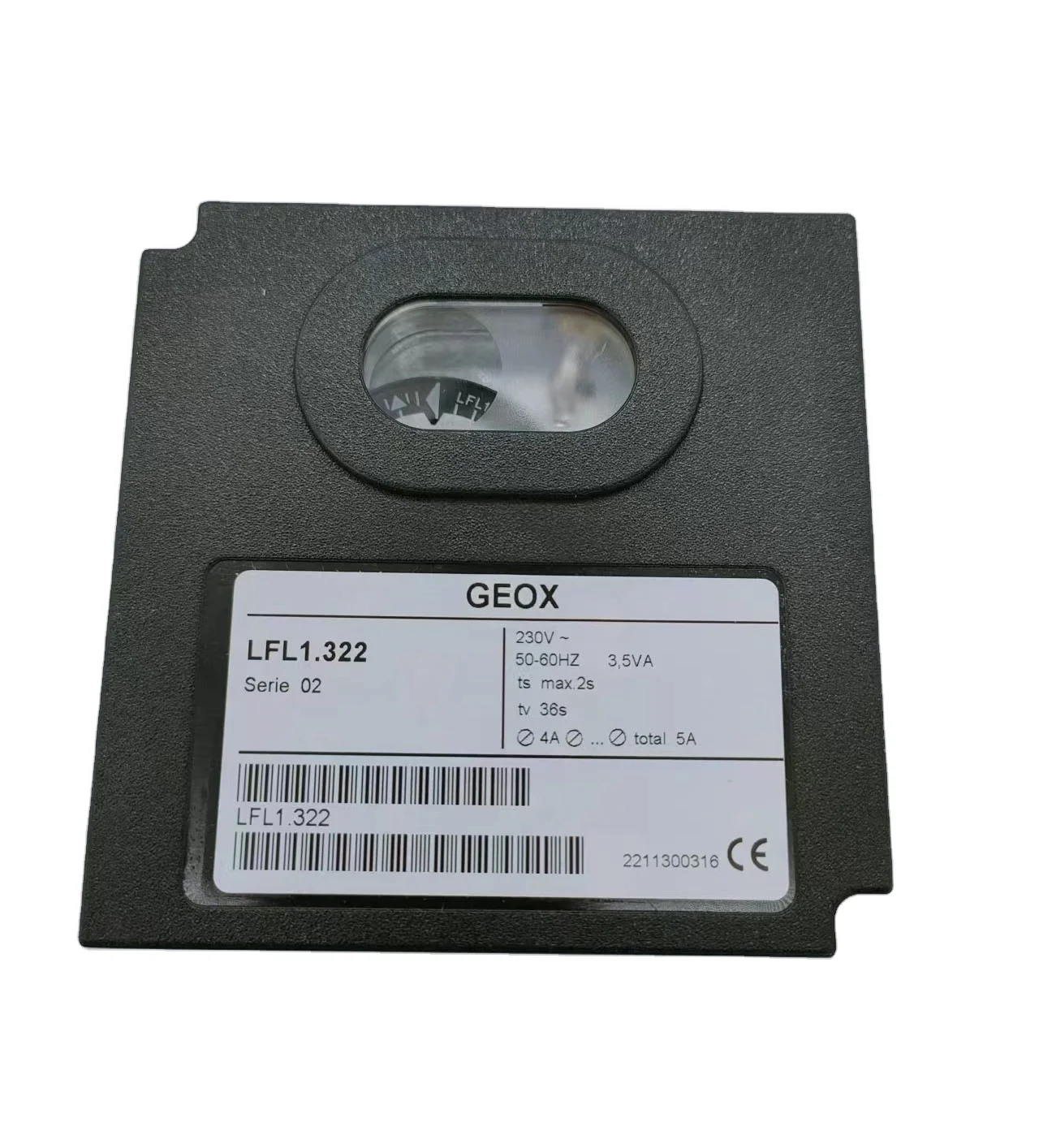GEXO Control box replace Siemens LFL1.322  for medium and large capacity burners with oil, gas or dual fuel forced ventilation