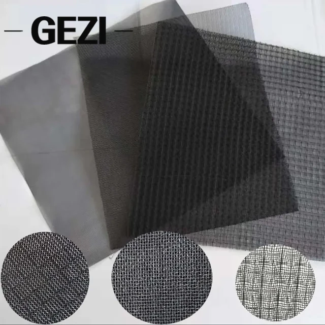 Cleanroom nylon Air Filter Pre Panel Black Replacement Filter dust filter mesh for air conditioner