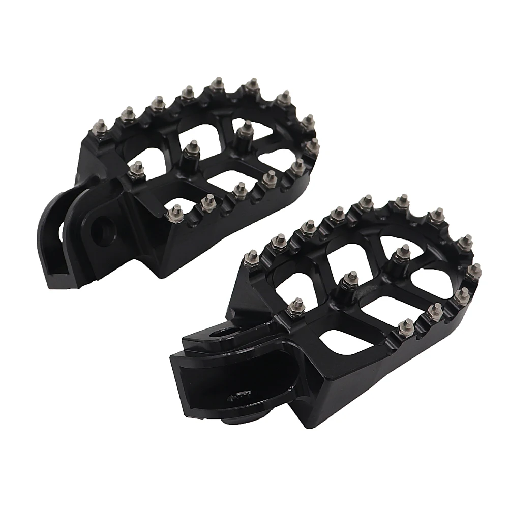 RTS Motorcycle CNC Foot Pegs Pedals Foot Rests For SX SXF EXC EXCF XCF XCW XCFW 65 85 125 150 250 300 350 400 450 530