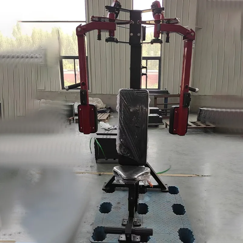 New Arrival Indoor Superior Steel Power Selectorized Expert Equipment Pin Load Pectoral Machine With Free Painting Color