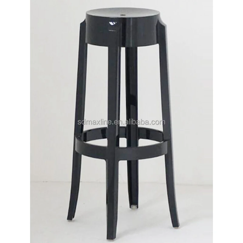 Design Modern Nordic Plastic Bar Stools Office Coffee Leisure Bar High Chair