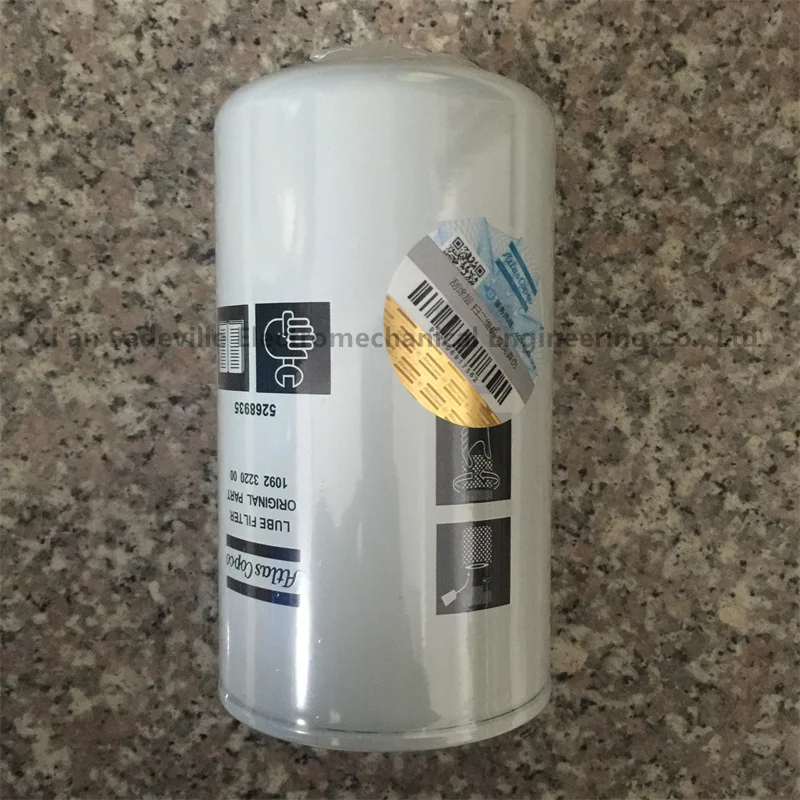 Genuine Atlas Copco engine oil filter Atlas Copco oil filter 1092322000 Atlas air compressor filter element