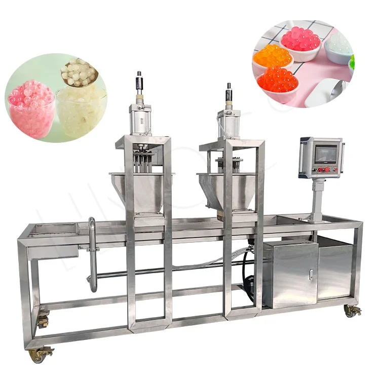 Commercial Automatic Bubble Tea Counter Popping Boba Machine Agar Jelly Ball Maker Factory Price