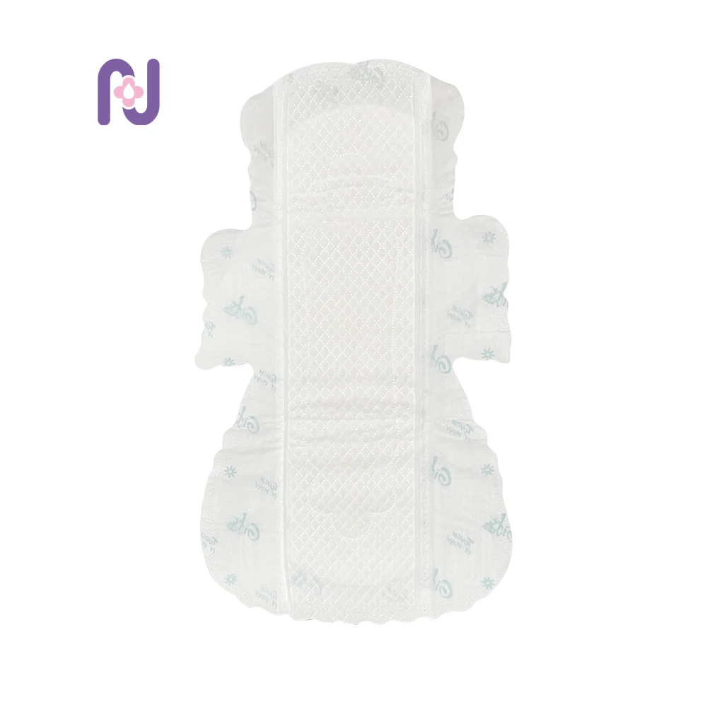 Wholesale Super Absorbent Maxi Extra Large High Heavy Flow Cotton Top Sheet Menstrual Sanitary Napkin Pad