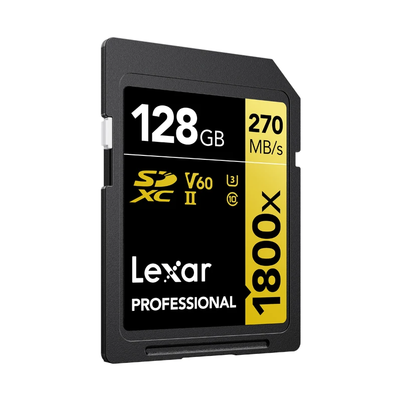 Original Lexar 1800X Memory mini SD memory Card lexar 64GB 128GB 256GB SD Card Up to 270MB/s C10 U3 U1 TF card for Mobile Phone