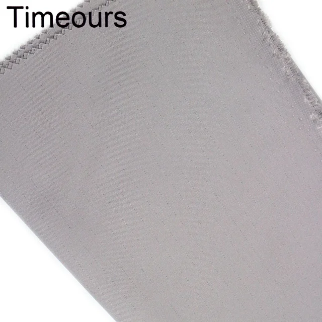 Grey antistatic property dyed 65% poly 25%cotton twill tc 65/35 workwear uniform garment fabric