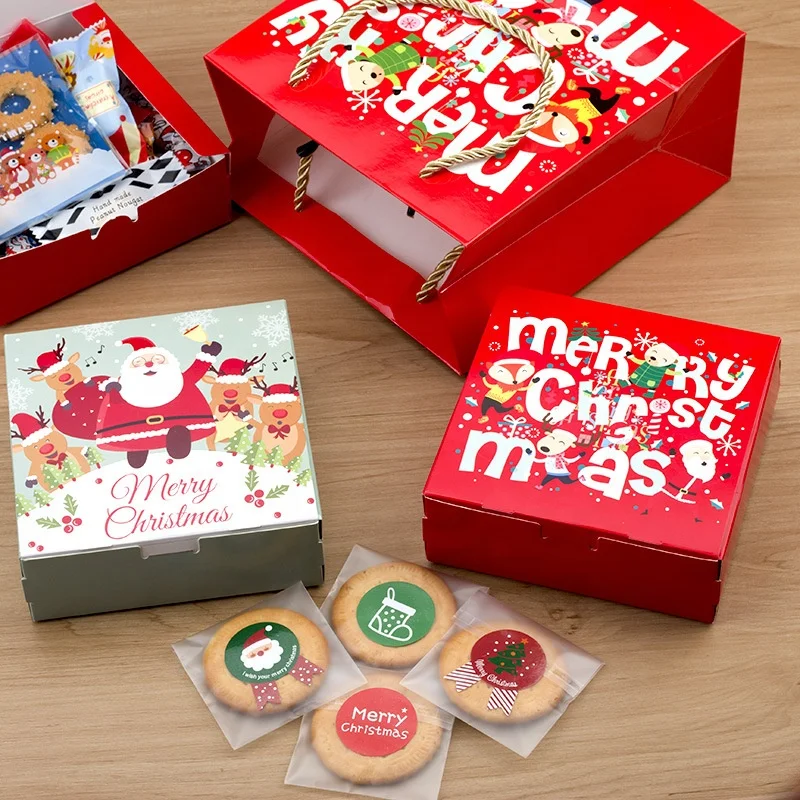 Luxury Custom Eco Friendly Biodegradable Kids Apples Chocolate Packaging Paper Eve Gift Wedding Christmas Candy Box
