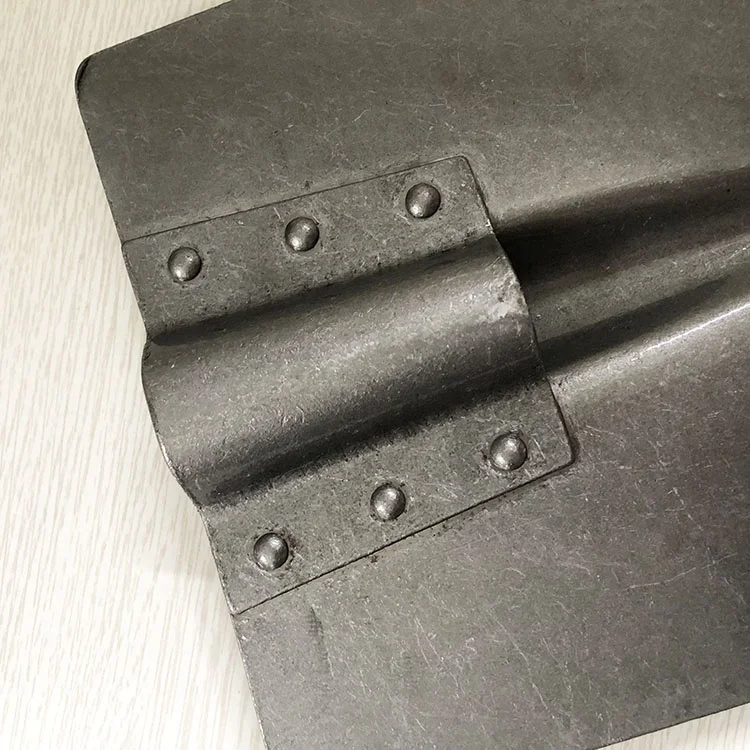 Hot selling pure steel natural color anisotropic steel spade