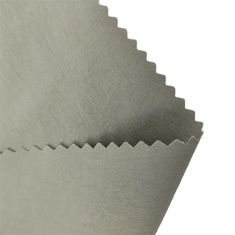 Eco-friendly wicking Quick Dry Fit Breathable Recycled Polyester Spandex plain Fabric woven Fabric for curtain fabric