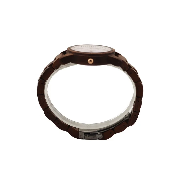 Charm new fashionable custom your own brand watch wood wristwatches women holz uhr own brand