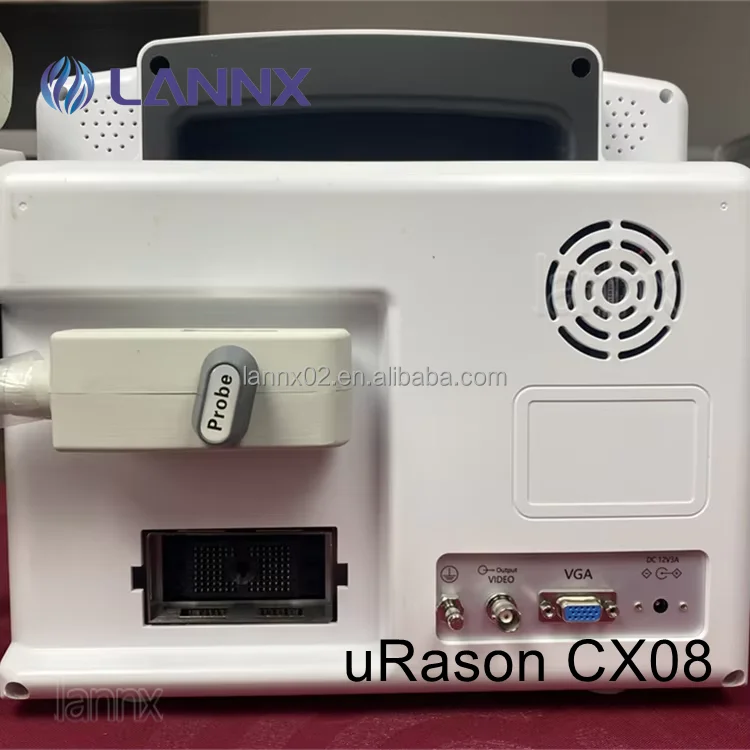LANNX uRason CX08 Самый дешевый портативный цветной Доплеровский Ультразвуковой 2D 3D Больничная система диагностики USG CW/PW эхокардиографический аппарат