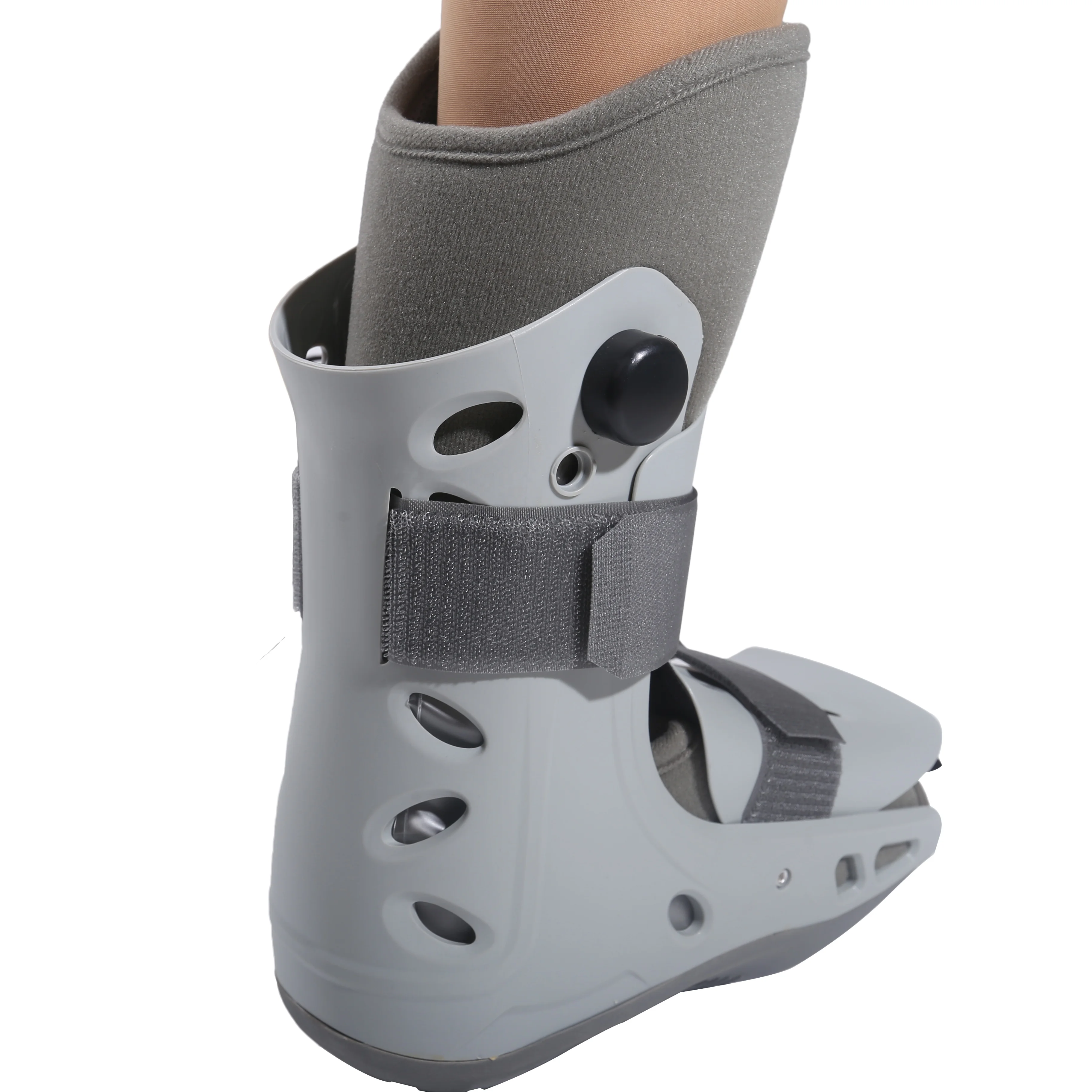 Short Air Ankle Walker Boot Medical-Grade Orthopedic Foot Cast Brace for Sprained Ankle Broken Foot Toe Injury