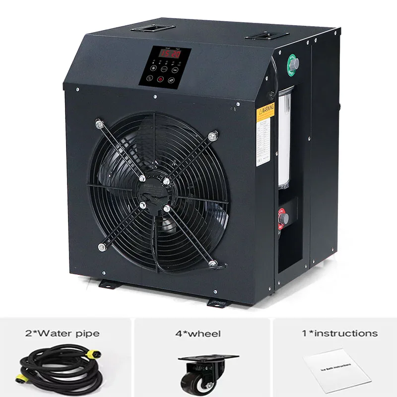 FUERLE 1HP 1/2 HP Water Chiller Water Cooler Chilling Equipment with Filter and Pump Custom logo